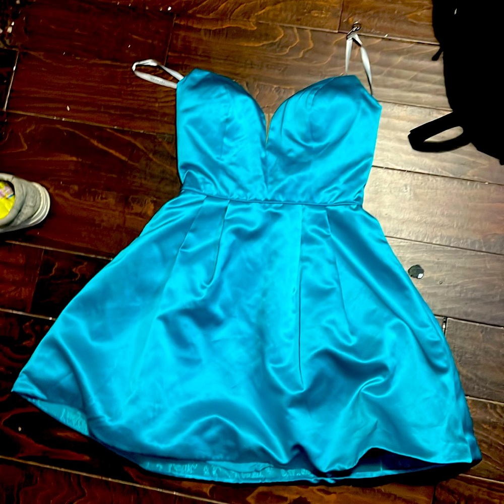 this dress is silk and cute